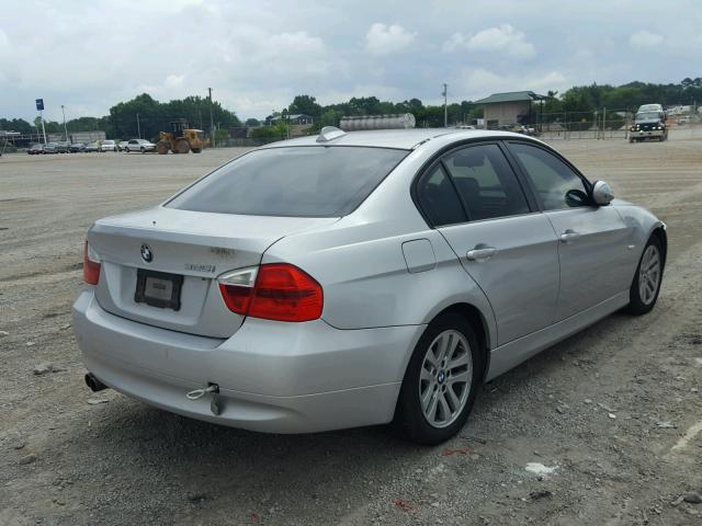 WBAVB17576NK30084 - 2006 BMW 325 I AUTO SILVER photo 4