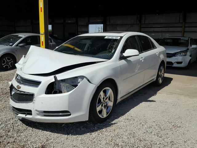 1G1ZC5E0XAF323869 - 2010 CHEVROLET MALIBU 1LT 白色 照片 2