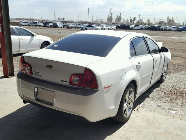 1G1ZC5E0XAF323869 - 2010 CHEVROLET MALIBU 1LT 白色 照片 4
