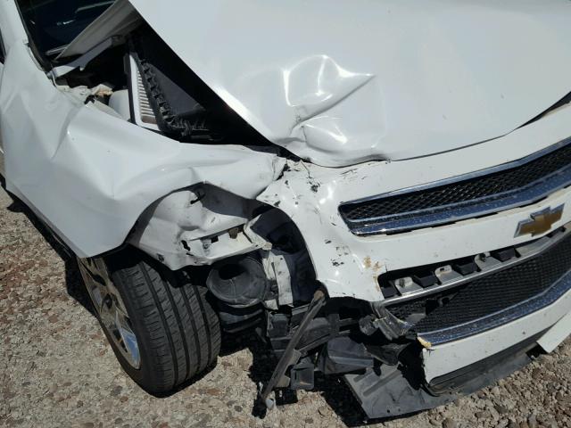 1G1ZC5E0XAF323869 - 2010 CHEVROLET MALIBU 1LT 白色 照片 9