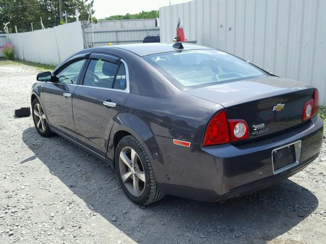1G1ZC5E05CF261929 - 2012 CHEVROLET MALIBU 1LT 灰色 照片 3