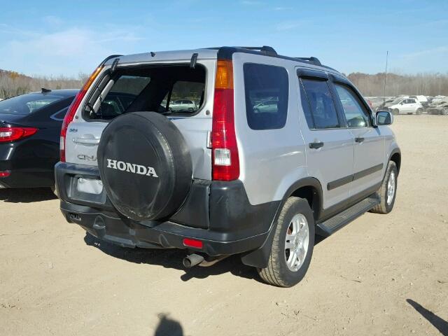 SHSRD78873U116230 - 2003 HONDA CR-V EX SILVER photo 4