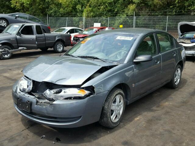 1G8AZ55F27Z169845 - 2007 SATURN ION LEVEL GRAY photo 2