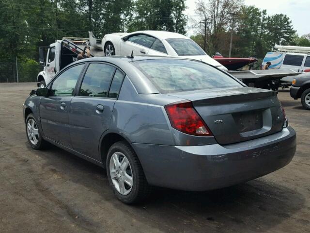 1G8AZ55F27Z169845 - 2007 SATURN ION LEVEL GRAY photo 3