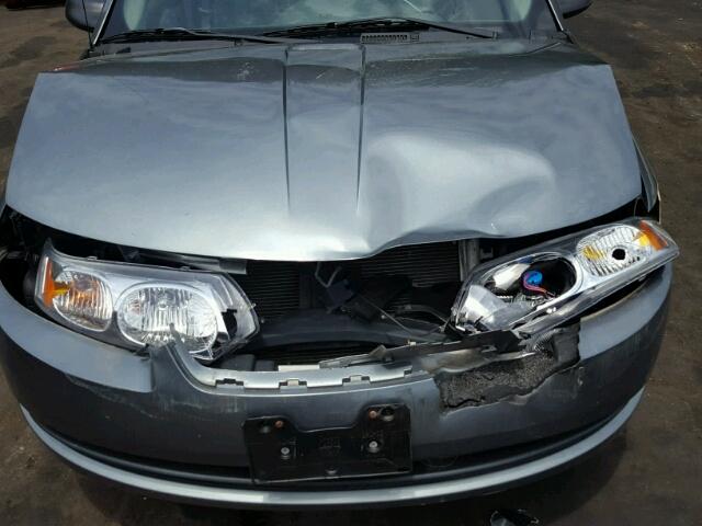 1G8AZ55F27Z169845 - 2007 SATURN ION LEVEL GRAY photo 9