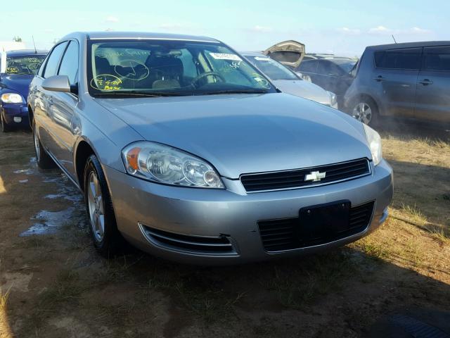 2G1WT58N479303662 - 2007 CHEVROLET IMPALA SILVER photo 1