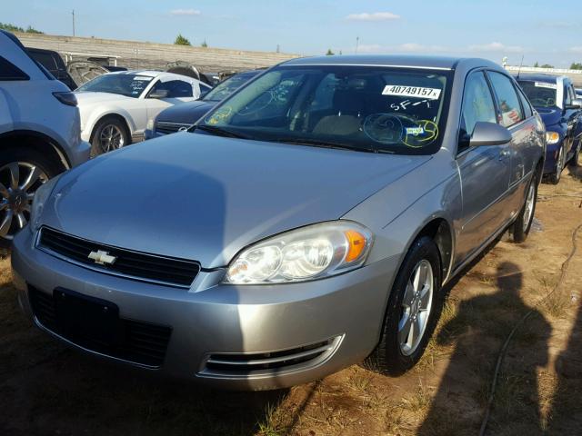 2G1WT58N479303662 - 2007 CHEVROLET IMPALA SILVER photo 2