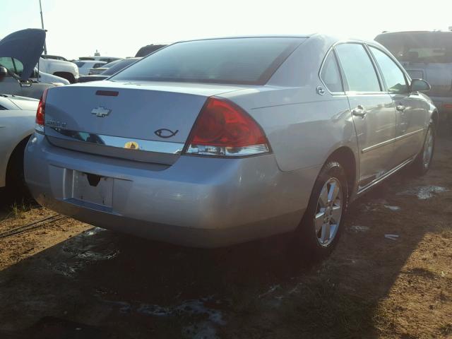 2G1WT58N479303662 - 2007 CHEVROLET IMPALA SILVER photo 4