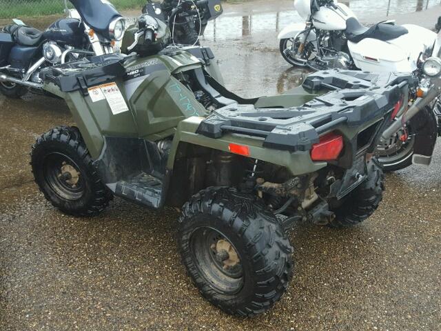 4XASEE458GA583829 - 2016 POLARIS SPORTSMAN GREEN photo 3