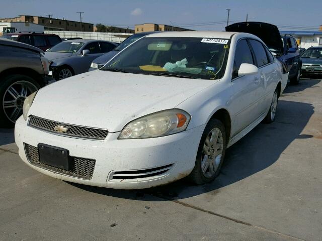2G1WB5E32C1115883 - 2012 CHEVROLET IMPALA LT Սպիտակ լուսանկար 2
