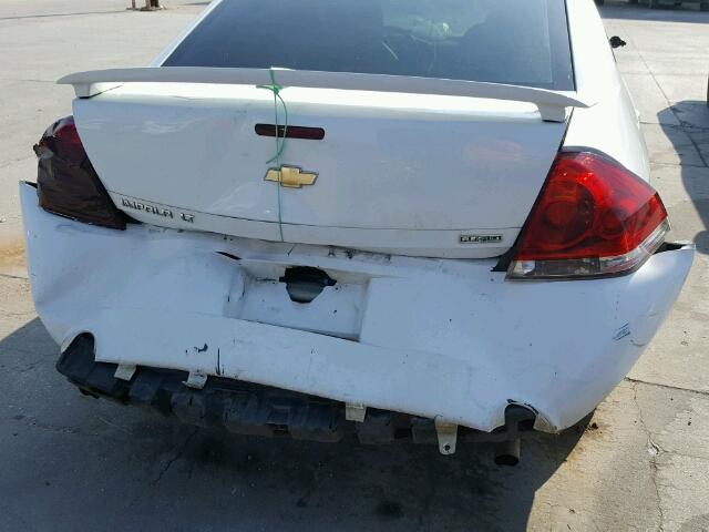2G1WB5E32C1115883 - 2012 CHEVROLET IMPALA LT Սպիտակ լուսանկար 9