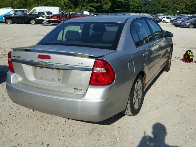 1G1ZT58F67F248774 - 2007 CHEVROLET MALIBU LT SILVER photo 4