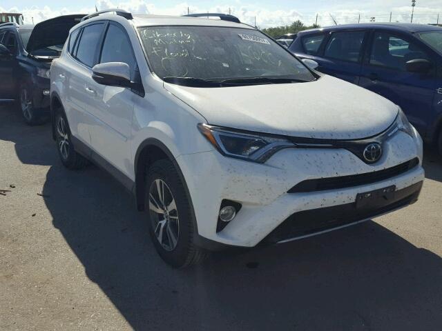 JTMWFREV1HD103272 - 2017 TOYOTA RAV4 XLE WHITE photo 1