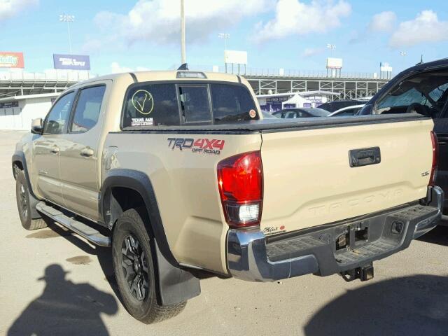 3TMCZ5AN1GM004933 - 2016 TOYOTA TACOMA GOLD photo 3