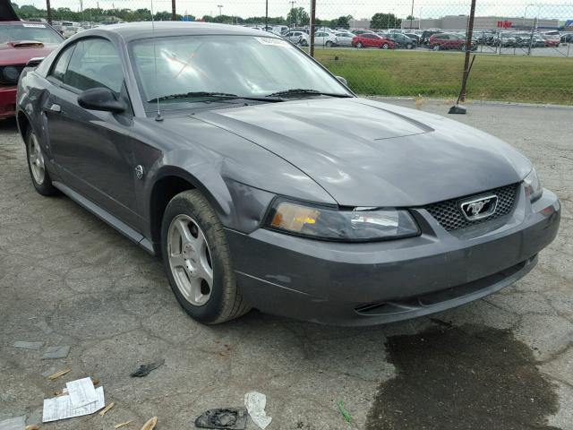 1FAFP40604F227344 - 2004 FORD MUSTANG GRAY photo 1