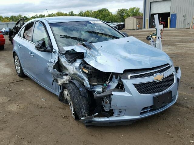 1G1PC5SH6C7152603 - 2012 CHEVROLET CRUZE LS BLUE photo 1