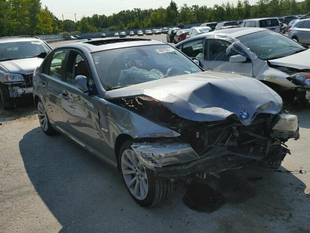 WBAPK7C53AA457838 - 2010 BMW 328 XI GRAY photo 1