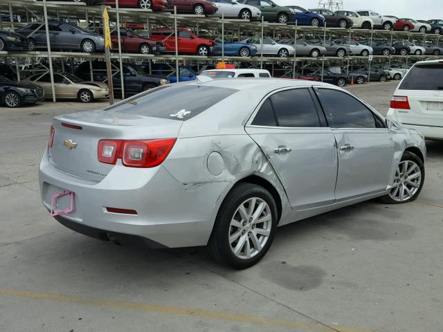 1G11F5SL0FF324524 - 2015 CHEVROLET MALIBU LTZ 银色 照片 4