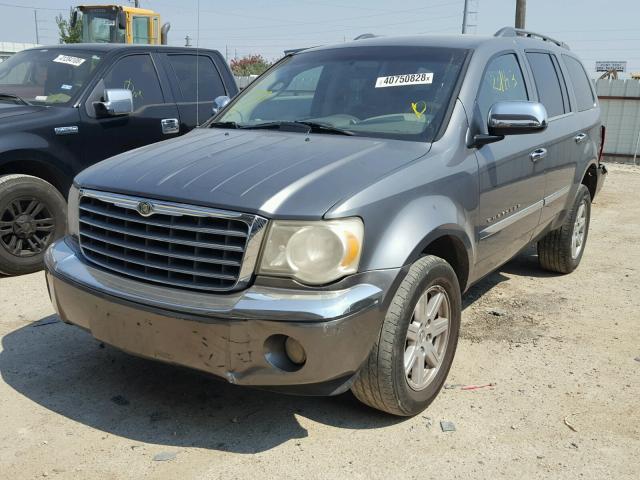 1A8HX58N17F537696 - 2007 CHRYSLER ASPEN LIMI GRAY photo 2