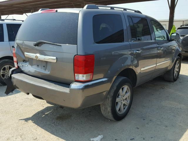 1A8HX58N17F537696 - 2007 CHRYSLER ASPEN LIMI GRAY photo 4