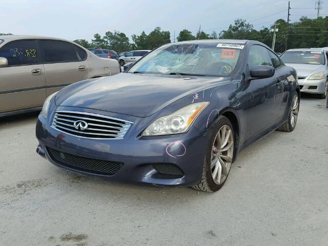 JNKCV64E28M109523 - 2008 INFINITI G37 CHARCOAL photo 2