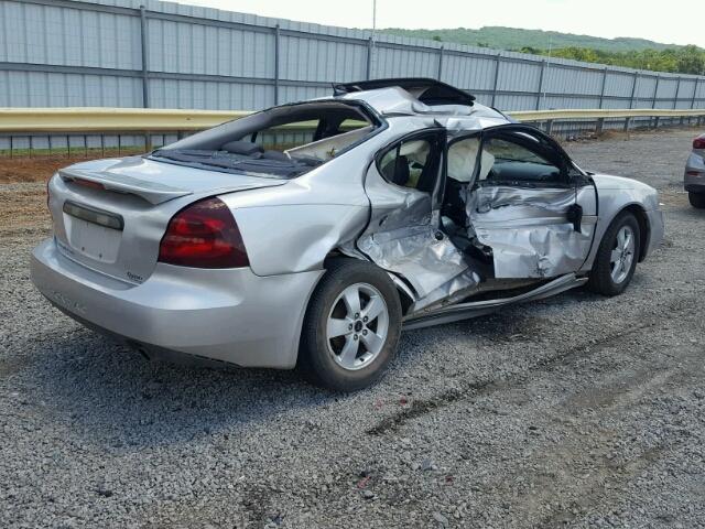 2G2WP582761172746 - 2006 PONTIAC GRAND PRIX SILVER photo 4