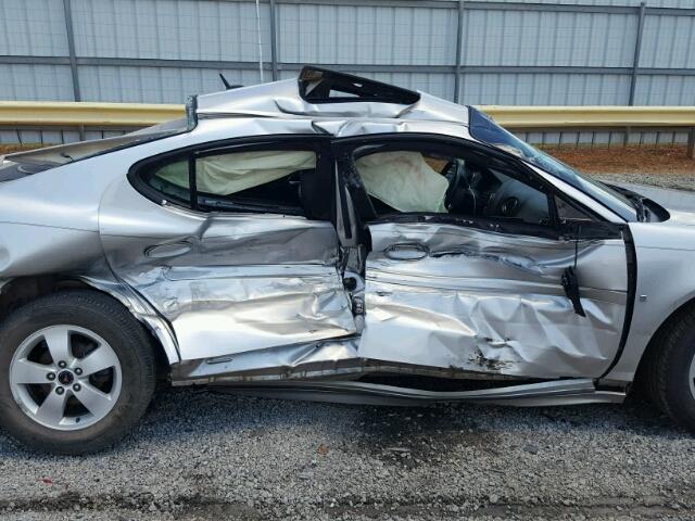 2G2WP582761172746 - 2006 PONTIAC GRAND PRIX SILVER photo 9