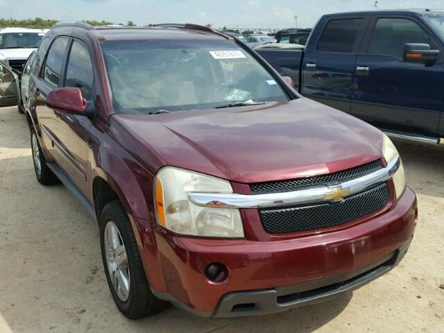 2CNDL53F986062856 - 2008 CHEVROLET EQUINOX LT BURGUNDY photo 1