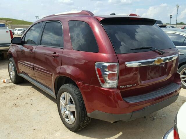 2CNDL53F986062856 - 2008 CHEVROLET EQUINOX LT BURGUNDY photo 3