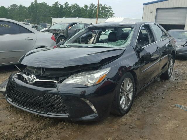 4T1BF1FK3FU016521 - 2015 TOYOTA CAMRY BLACK photo 2