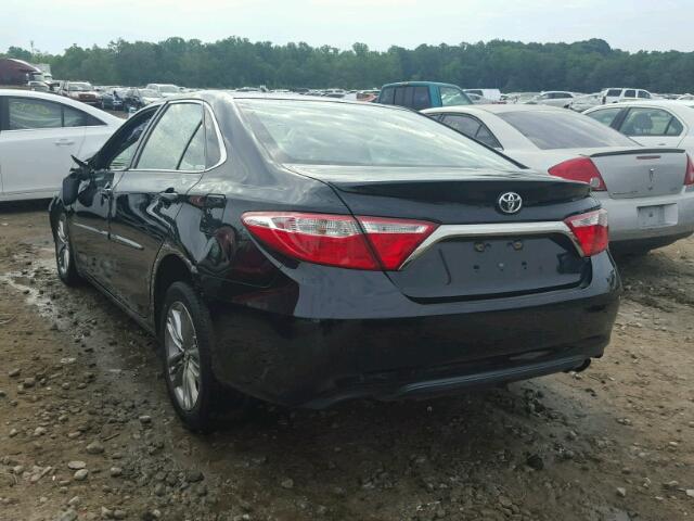 4T1BF1FK3FU016521 - 2015 TOYOTA CAMRY BLACK photo 3