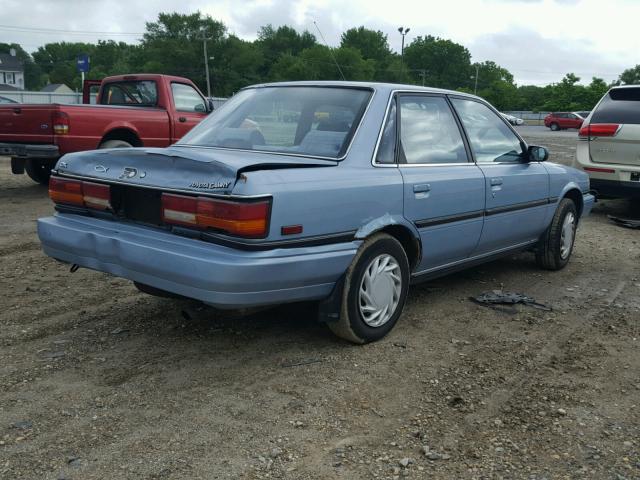 4T1SV21E1MU379777 - 1991 TOYOTA CAMRY DLX BLUE photo 4