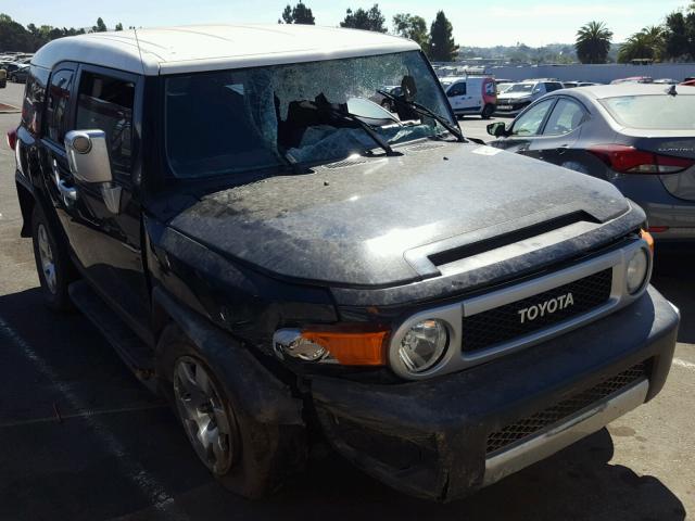 JTEBU11F370083533 - 2007 TOYOTA FJ CRUISER BLACK photo 1