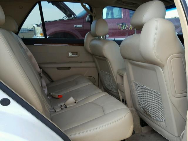 1GYEE63A580106108 - 2008 CADILLAC SRX WHITE photo 6