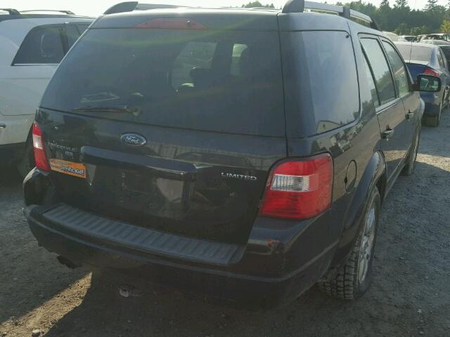 1FMDK06146GA24678 - 2006 FORD FREESTYLE BLACK photo 4