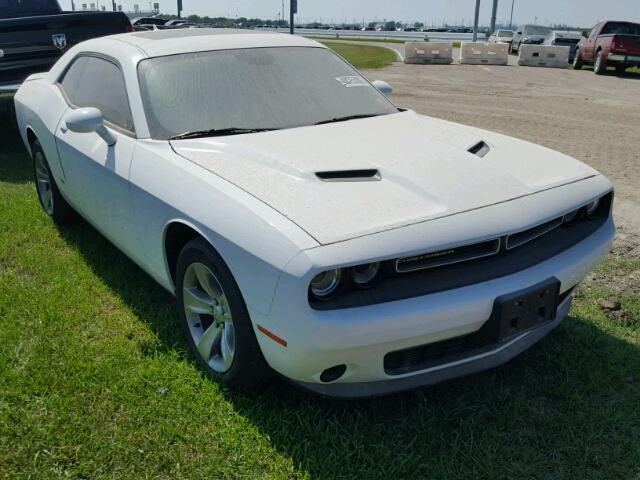 2C3CDZAG8FH774894 - 2015 DODGE CHALLENGER WHITE photo 1