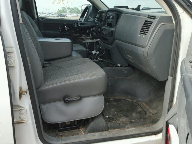 1D7KS28D56J233130 - 2006 DODGE RAM 2500 S WHITE photo 5