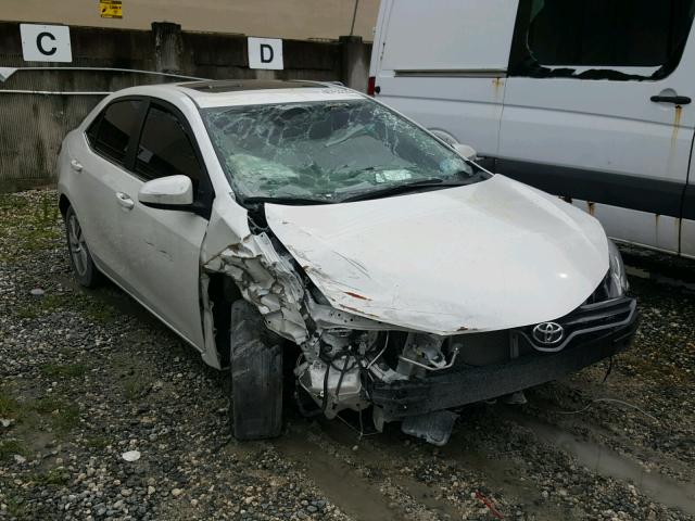 5YFBPRHE0GP429664 - 2016 TOYOTA COROLLA EC WHITE photo 1