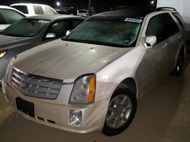 1GYEE637980114233 - 2008 CADILLAC SRX WHITE photo 2