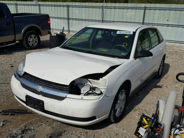1G1ZT628X5F163028 - 2005 CHEVROLET MALIBU MAX 白色 照片 2