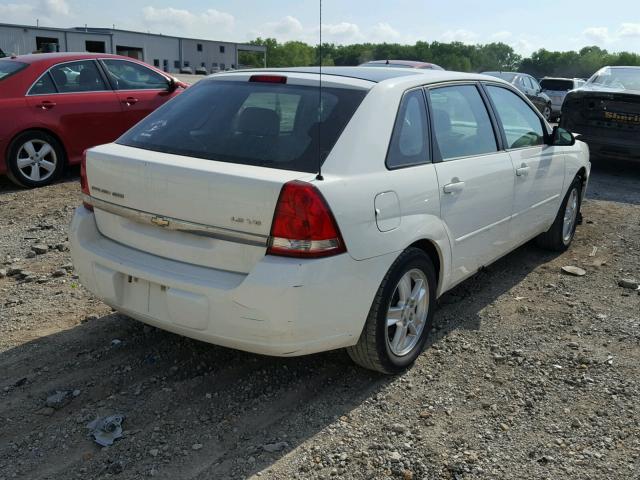 1G1ZT628X5F163028 - 2005 CHEVROLET MALIBU MAX 白色 照片 4