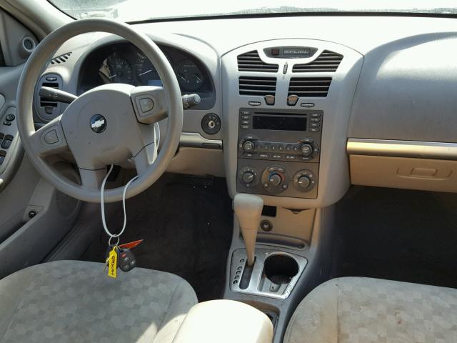 1G1ZT628X5F163028 - 2005 CHEVROLET MALIBU MAX 白色 照片 9