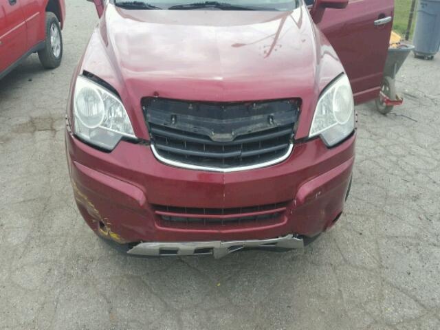 3GSCL537X8S603444 - 2008 SATURN VUE RED photo 9