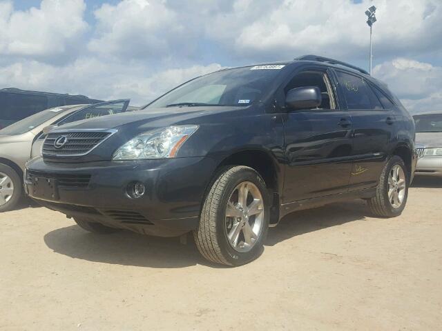 JTJGW31U872005121 - 2007 LEXUS RX BLUE photo 2