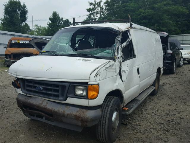 1FTNE24W86HB17868 - 2006 FORD ECONOLINE WHITE photo 2