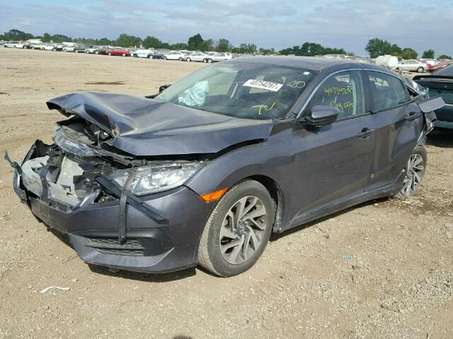 19XFC2F74GE020674 - 2016 HONDA CIVIC EX GRAY photo 2