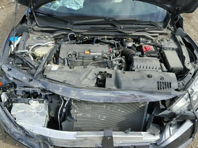 19XFC2F74GE020674 - 2016 HONDA CIVIC EX ნაცრისფერი ფოტო 7