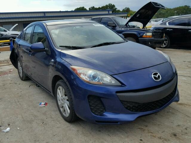 JM1BL1V74C1593016 - 2012 MAZDA 3 BLUE photo 1