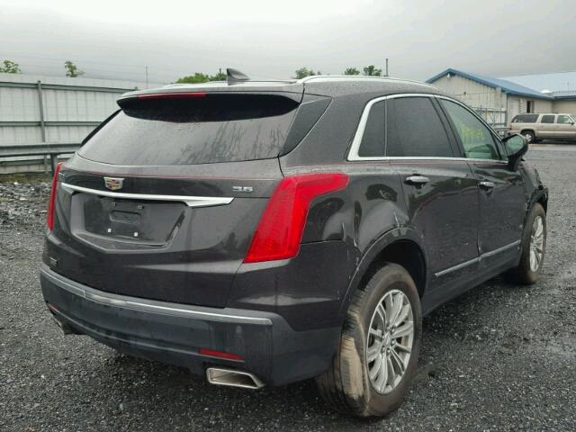 1GYKNBRS1HZ102855 - 2017 CADILLAC XT5 LUXURY CHARCOAL photo 4