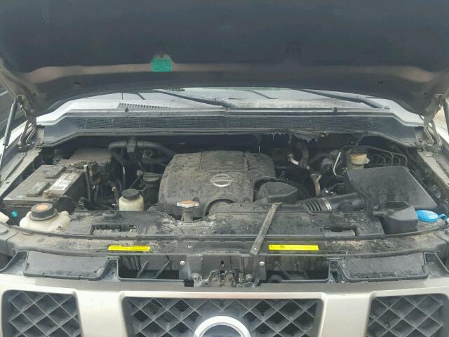 5N1AA08C27N717928 - 2007 NISSAN ARMADA SE TAN photo 7